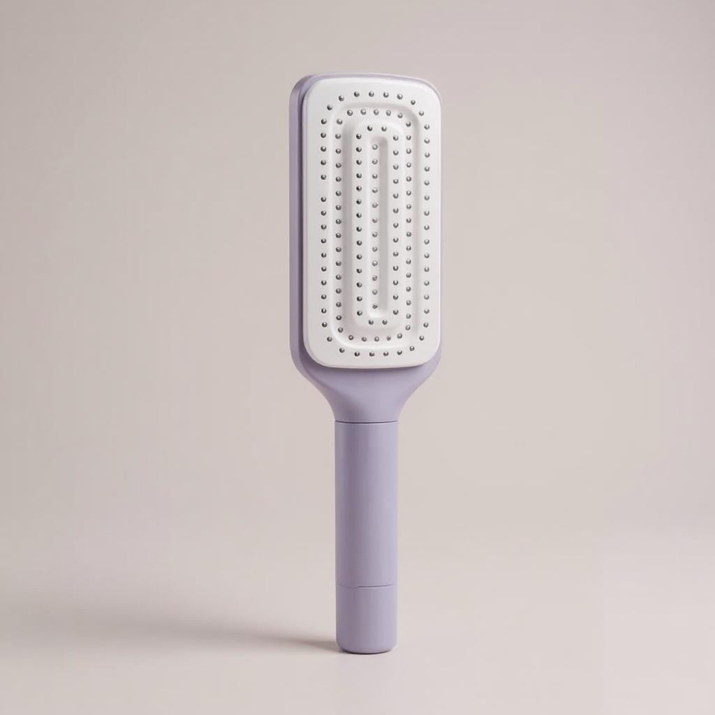 Automatic Cleaning Rotating Lifting Comb Self Cleaning Hairbrush Rotating Retractable anti Static Massage Comb Scalp Hair Comb