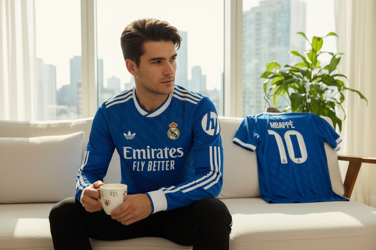 MAILLOT PERFORMANCE REAL MADRID 2025/26 CHAMPIONS LEAGUE KYLIAN MBAPPÉ