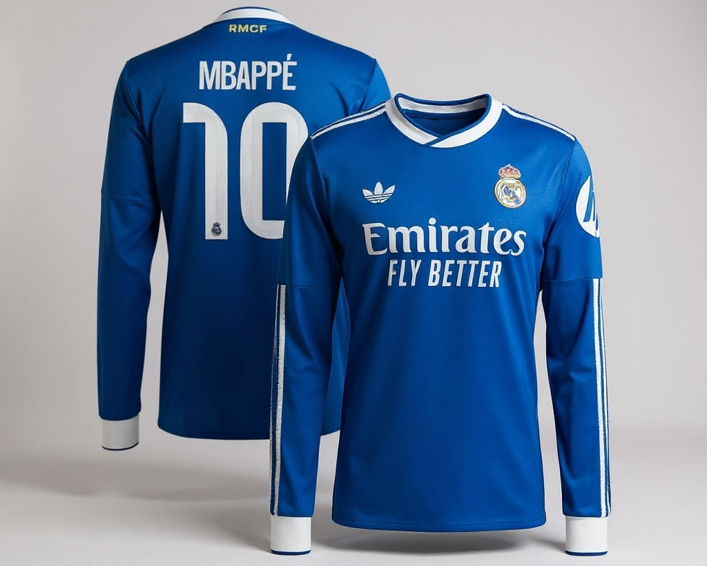 MAILLOT PERFORMANCE REAL MADRID 2025/26 CHAMPIONS LEAGUE KYLIAN MBAPPÉ